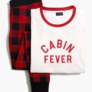 J. Crew Cabin Fever Long Sleeved Tee Shirt (Top Only)